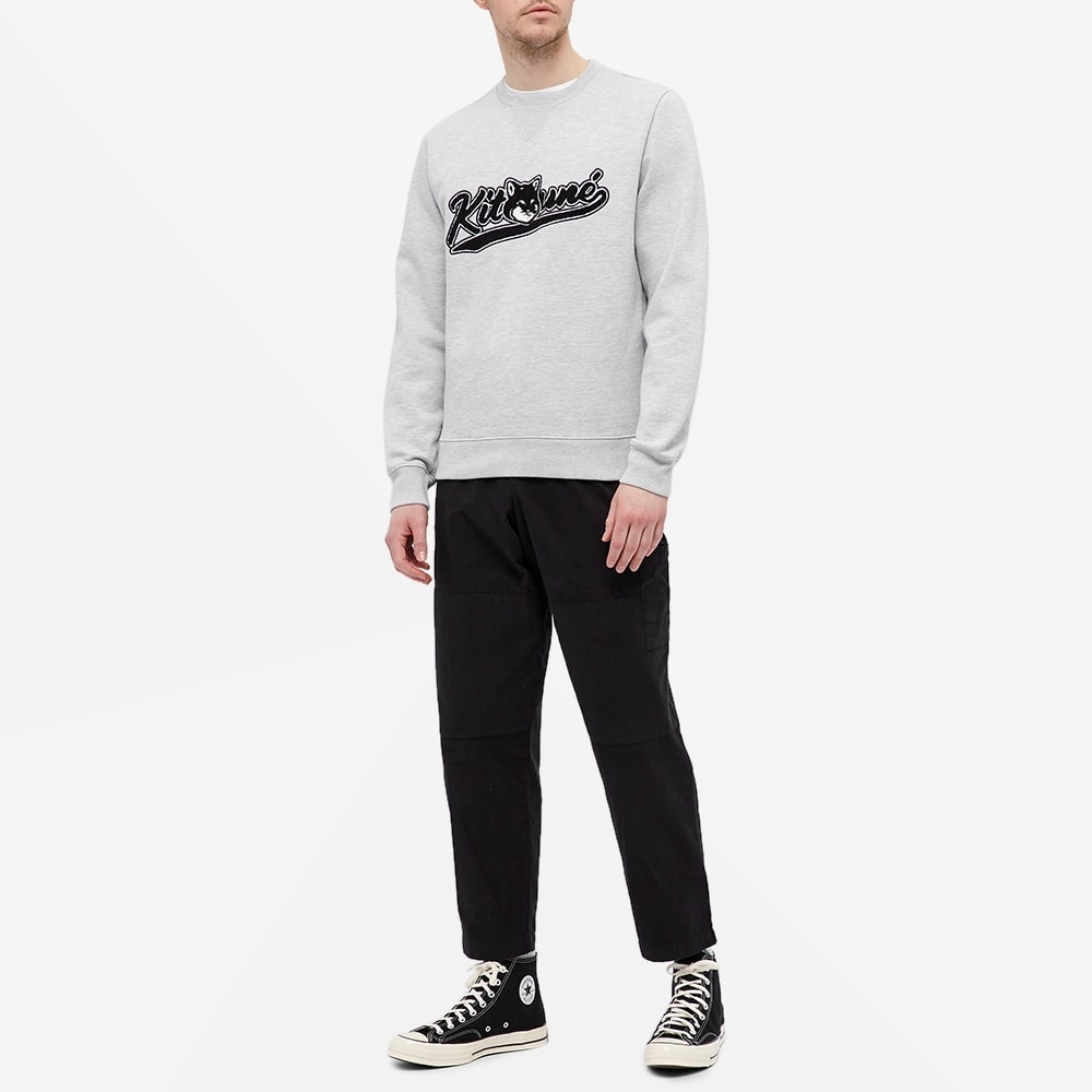 Maison Kitsuné Varsity Fox Regular Crew Sweat - 6