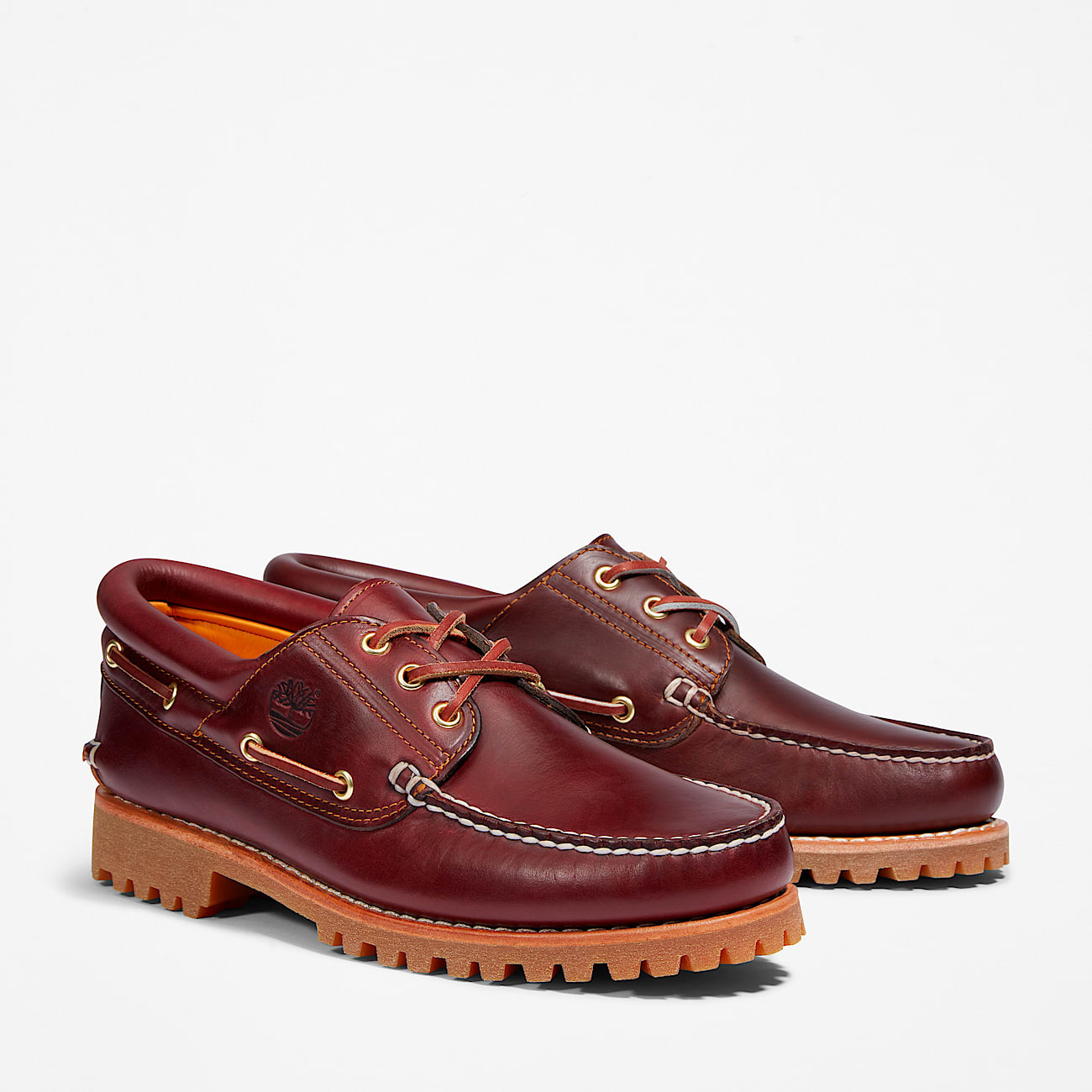 Men's Timberland® Authentics 3-Eye Boat Shoe - 6