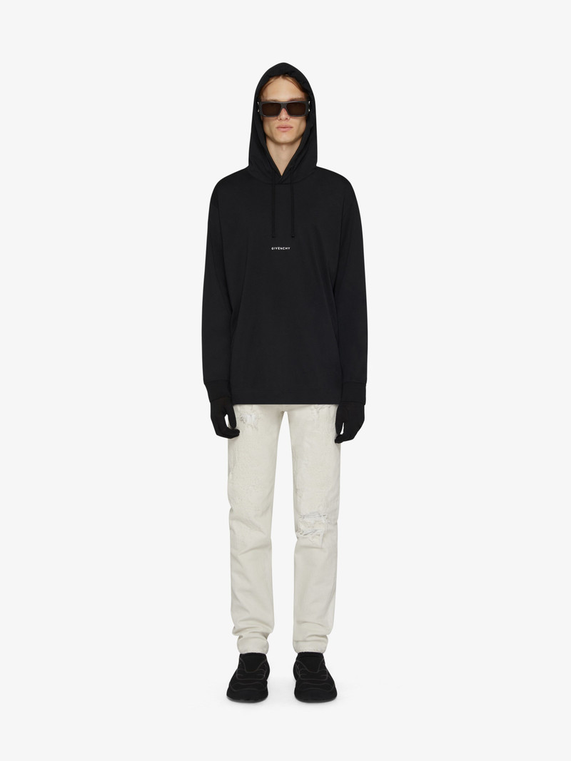 Givenchy SLIM FIT JEANS IN DESTROYED DENIM outlook