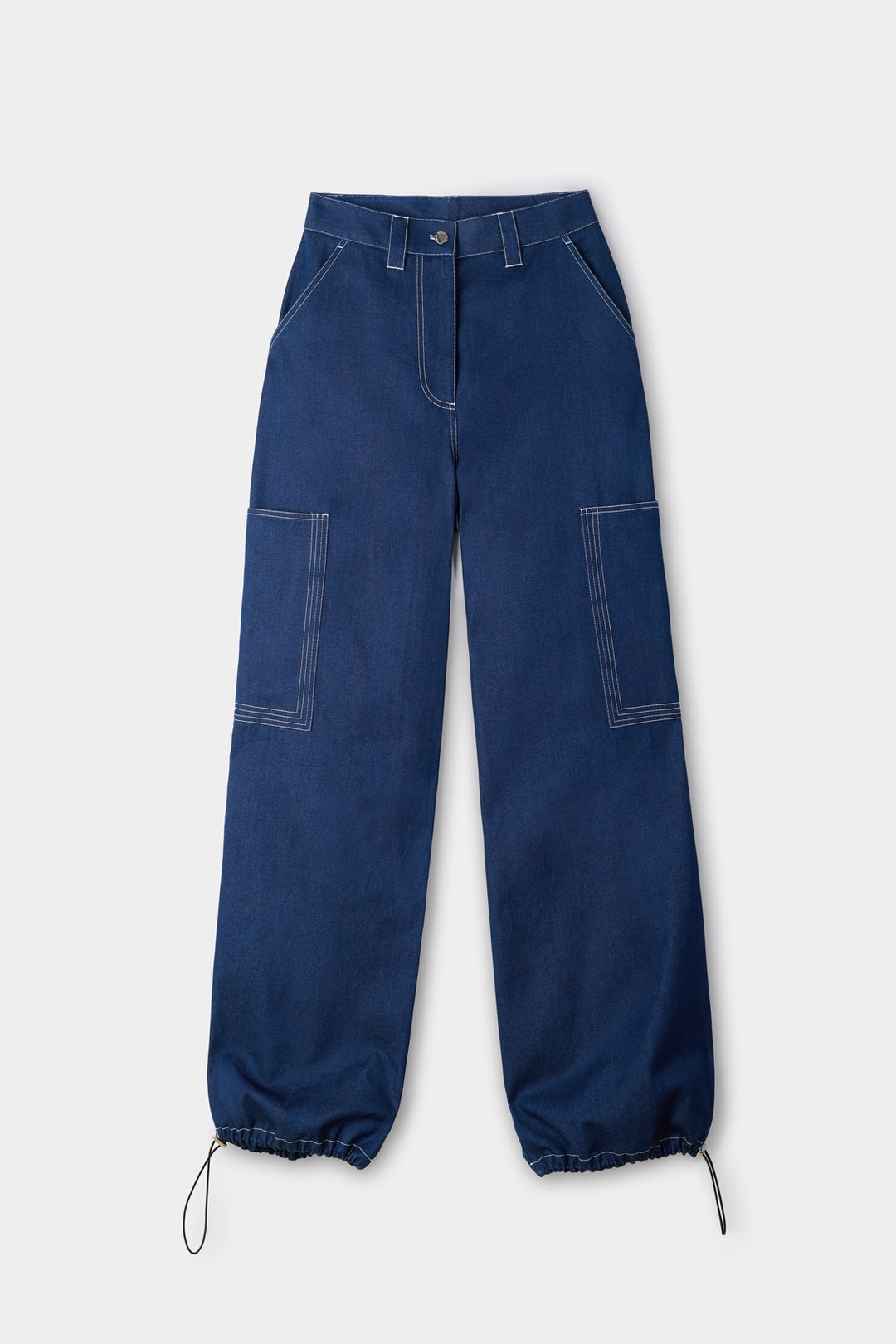 FIT LOOSE PANTS / blue - 1