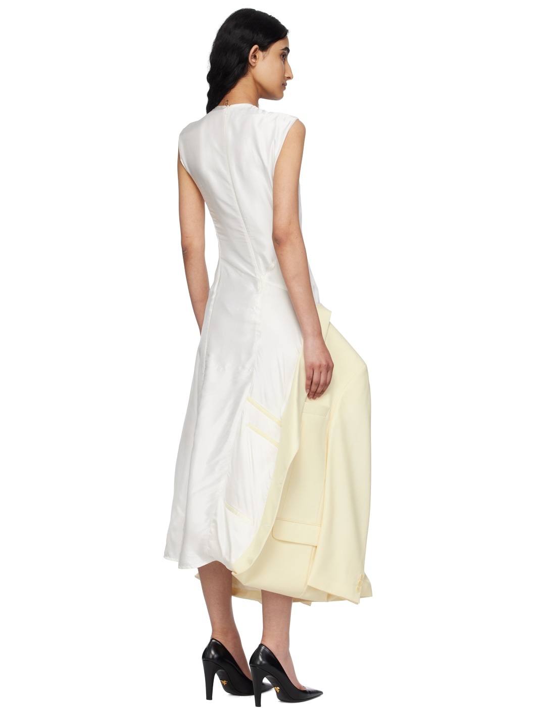 Off-White Inside Out Suit Jacket Maxi Dress - 3