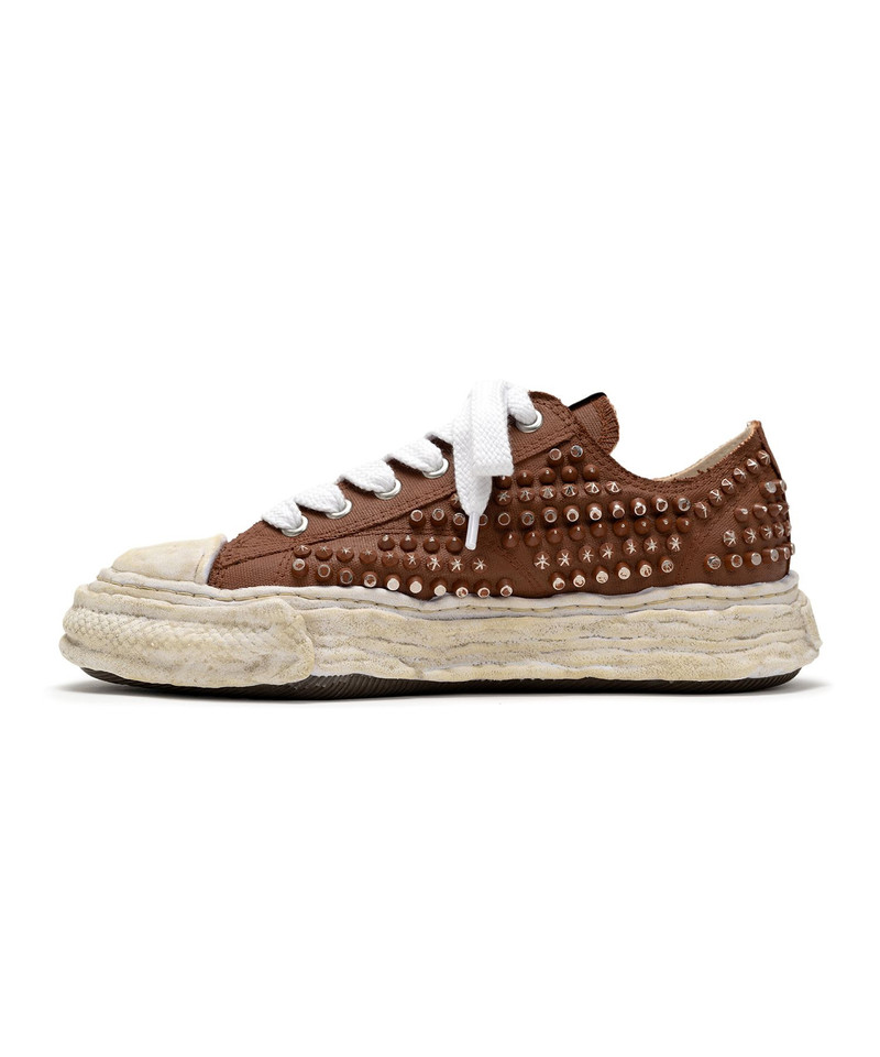 "PETERSON23"OG Sole Studded Canvas Low-top Sneaker 20