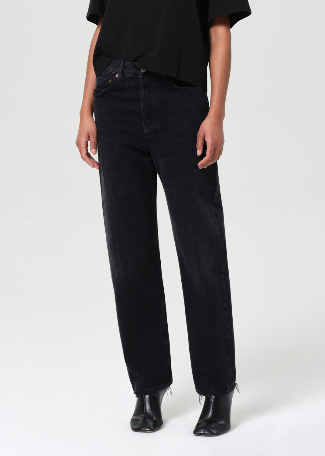 90'S MID RISE STRAIGHT IN TAR - 5