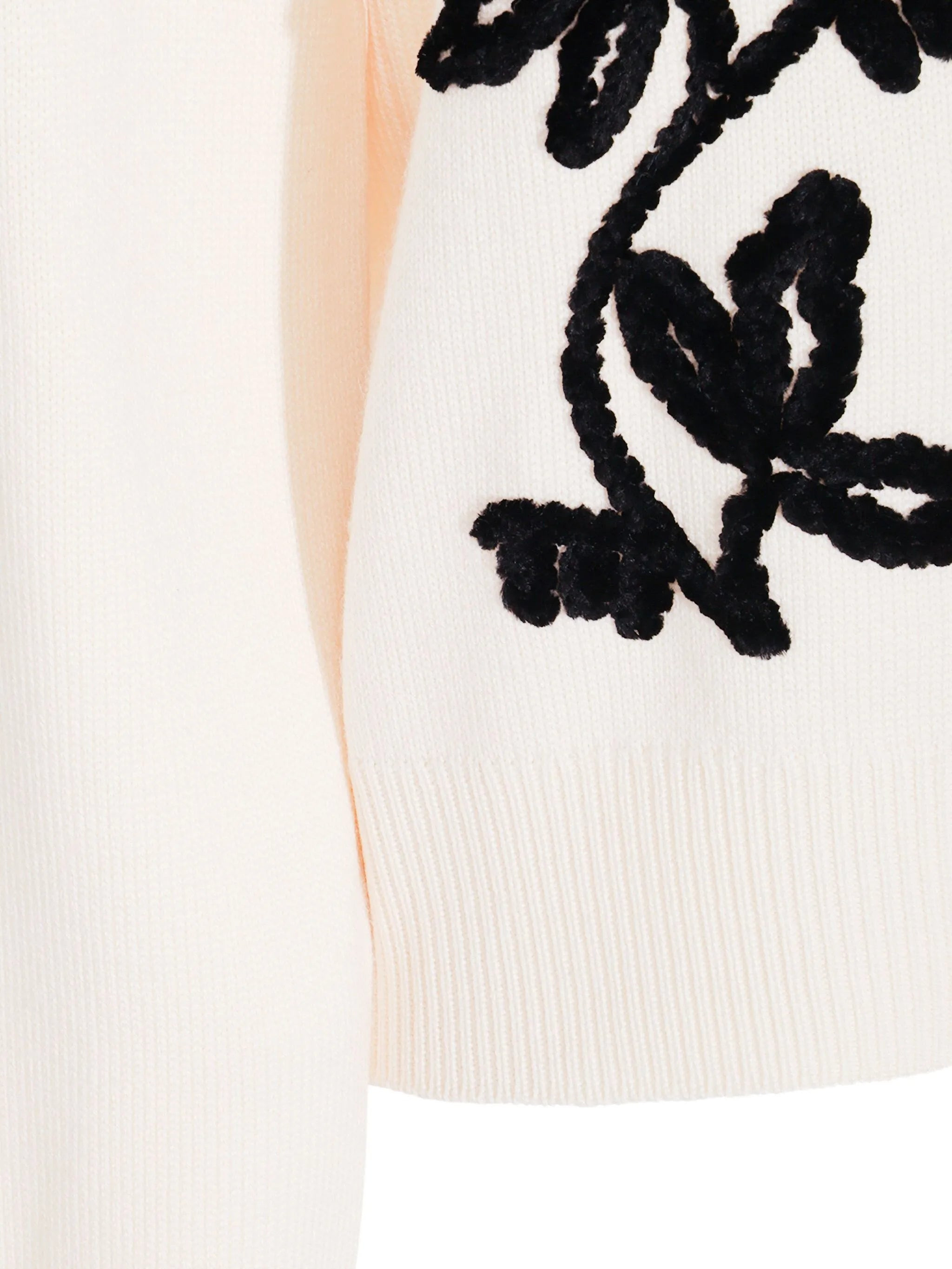 embroidered wool jumper - 4