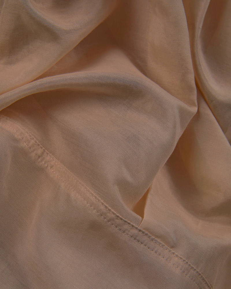 Wide fit shirt in silk and cotton muslin 7