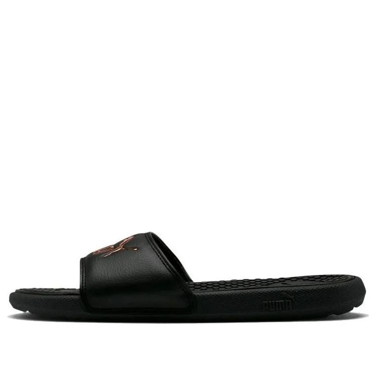(WMNS) PUMA Cool Cat Slide 'Black Rose Gold' 371013-05 - 1