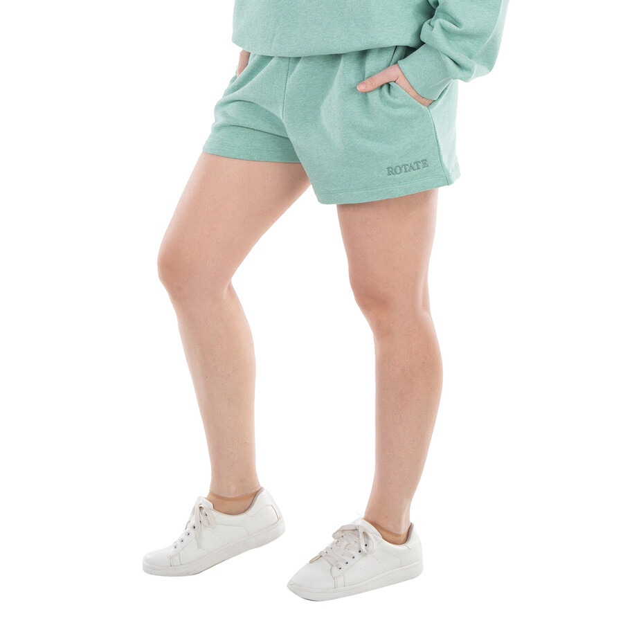 Rotate Ladies Granite Green Sunday 8 Elasticated Shorts - 2