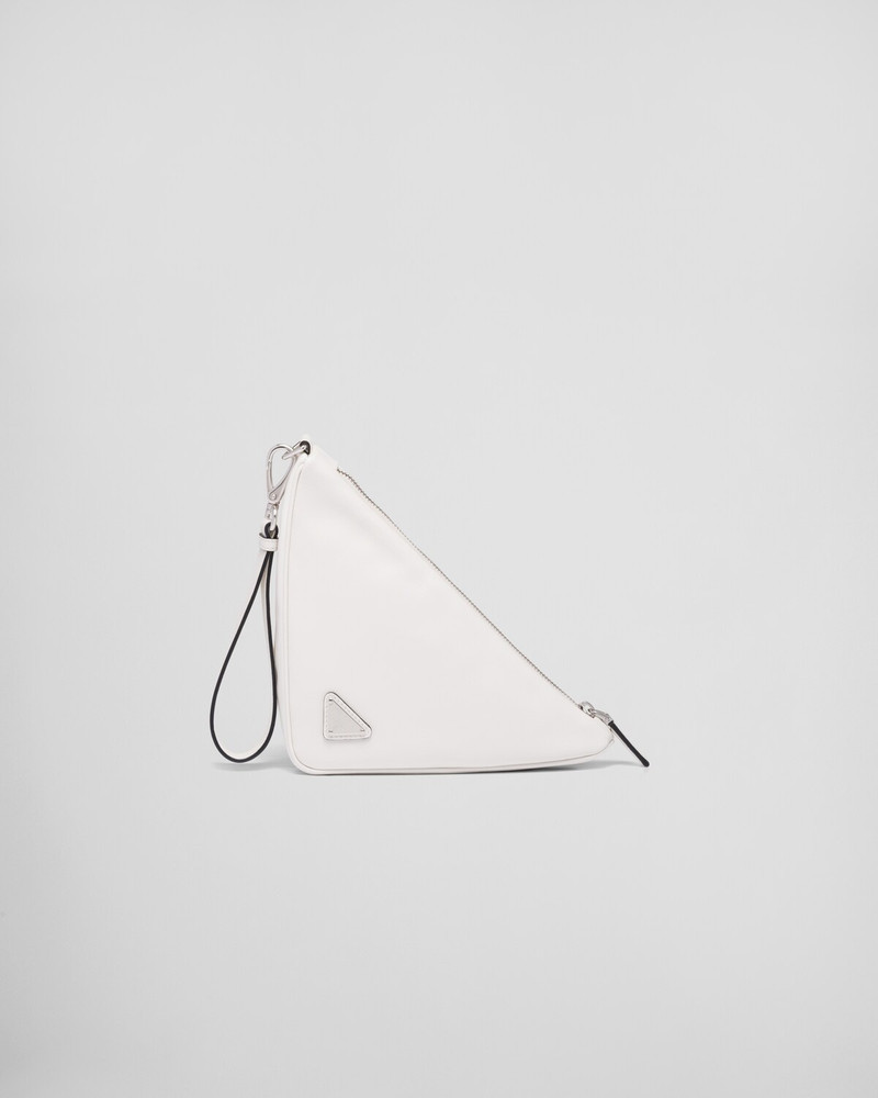 Leather Prada Triangle pouch 3