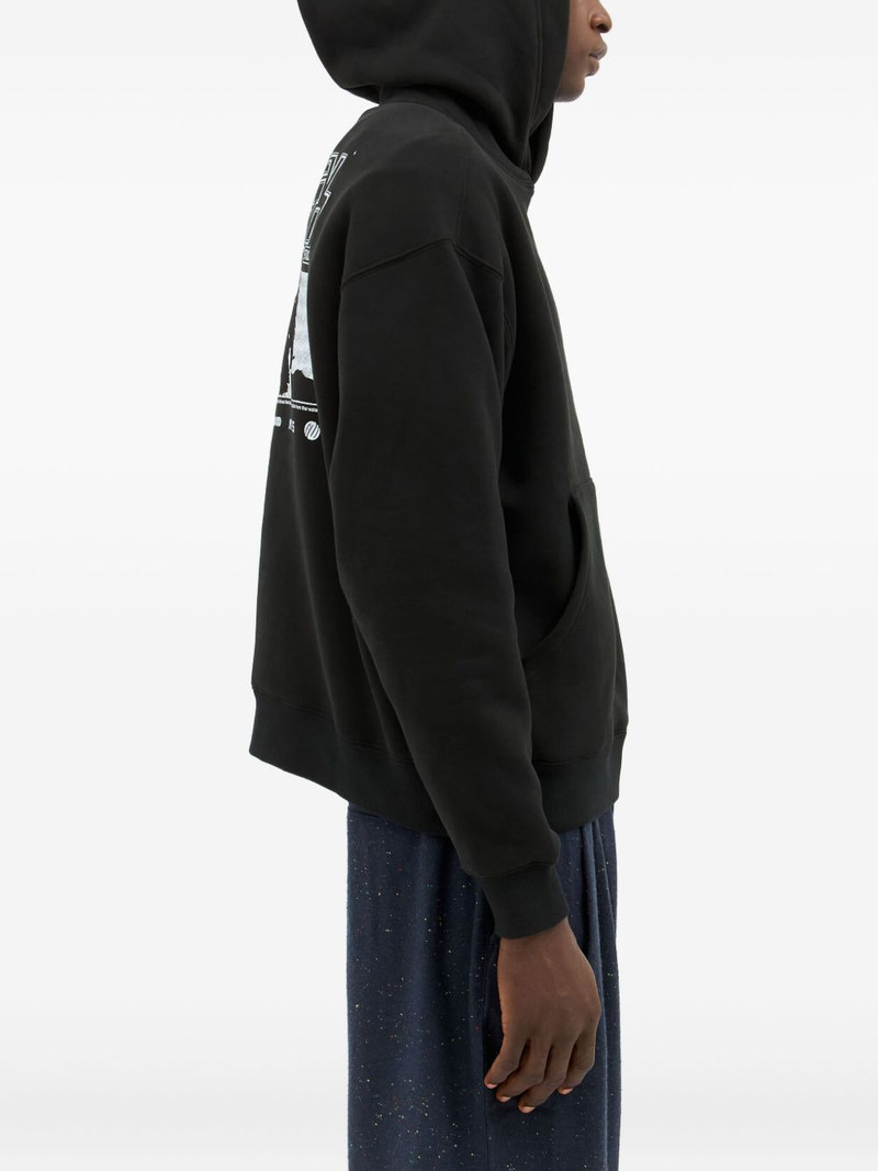 logo-embroidered hoodie 3