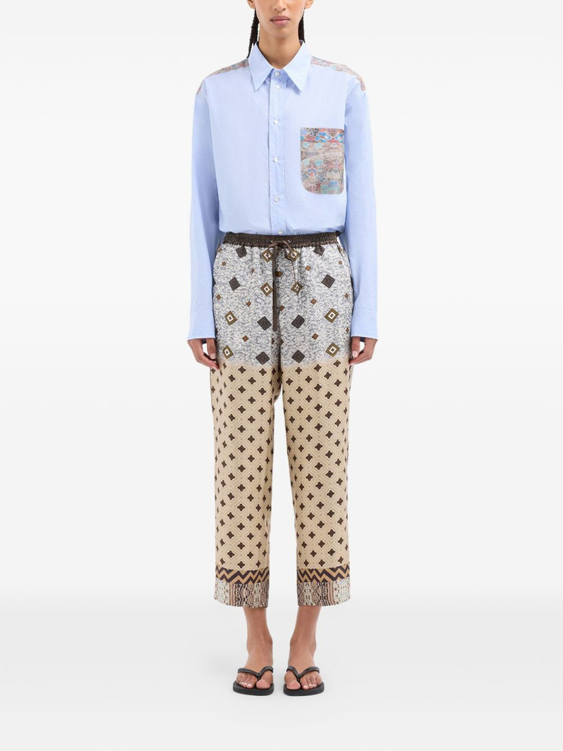 Aloe geometric trousers 3