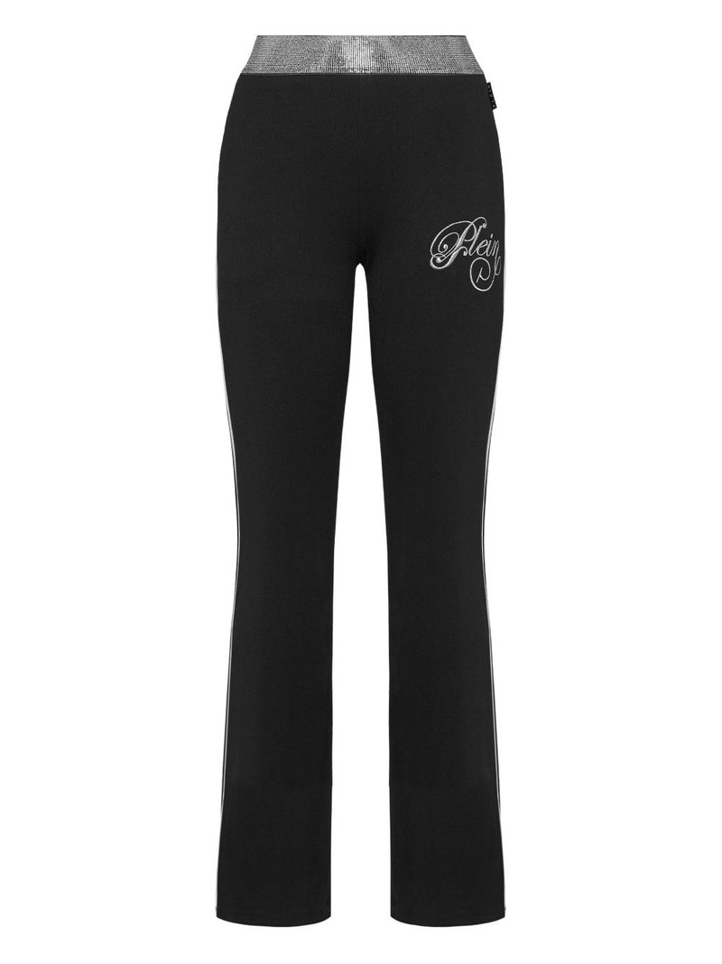 logo-embellished trousers 1