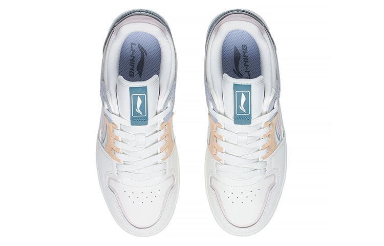 (WMNS) Li-Ning Tianji 'White Yellow' AGCP362-22 - 4