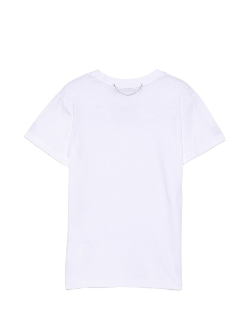 KIMHĒKIM heart-charm T-shirt outlook