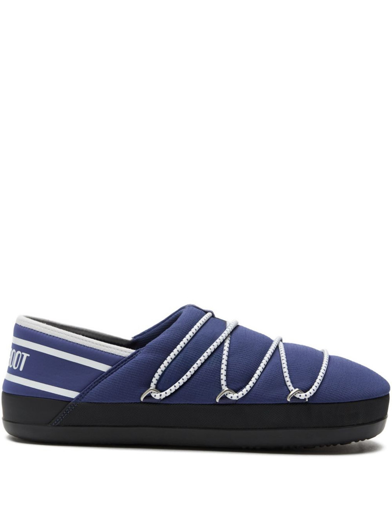 logo-band flat slippers 1