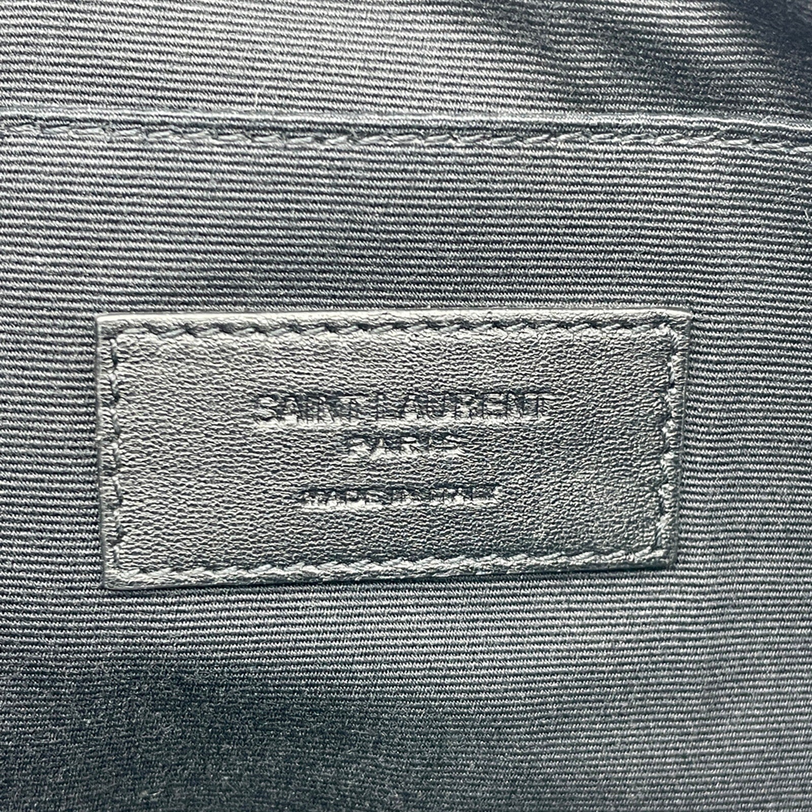 Saint Laurent Paris SLP Zipped Pouch - Shadow Camo - 11