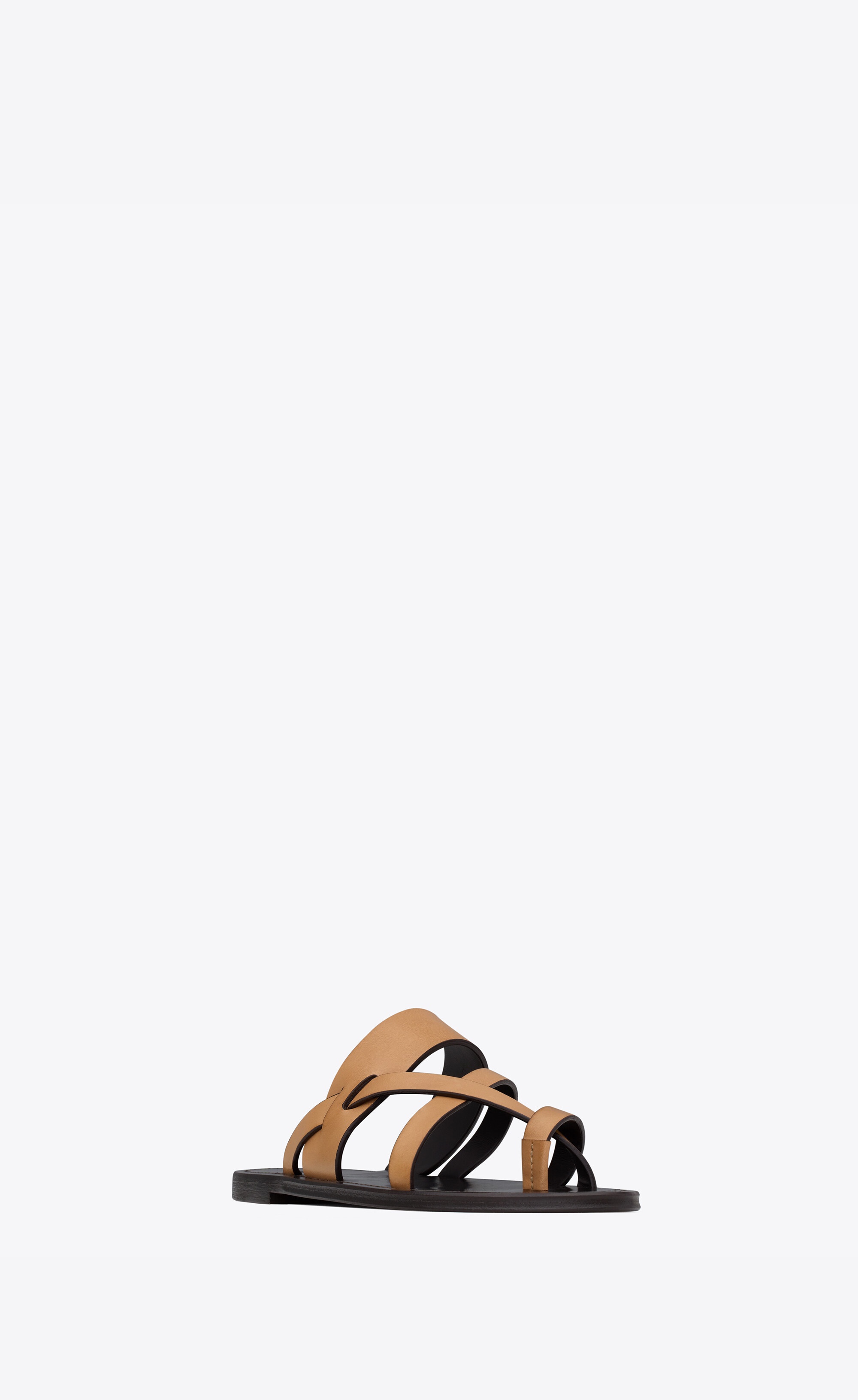 culver slides in smooth leather - 3