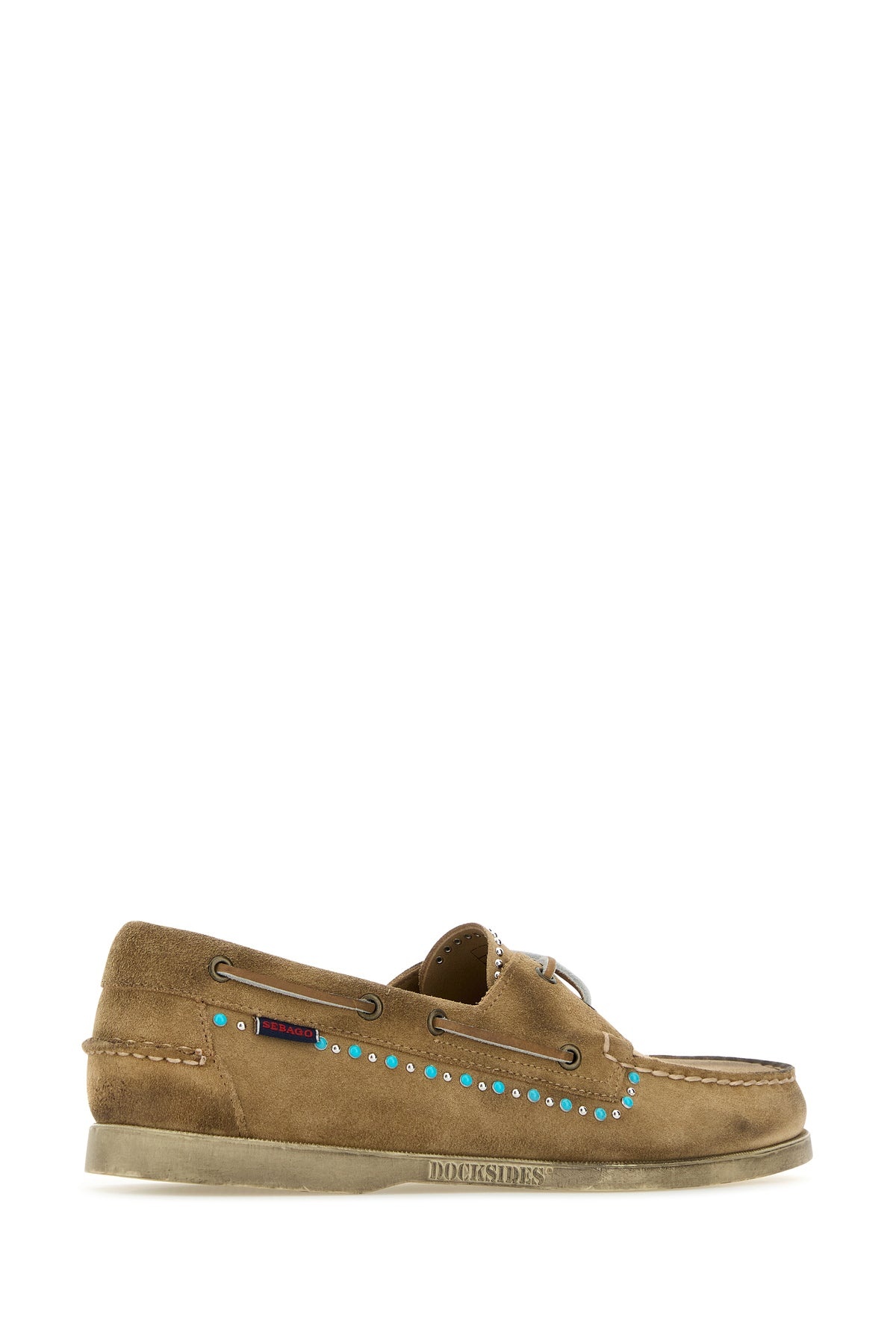 Camel suede Portland Flesh Out loafers - 3
