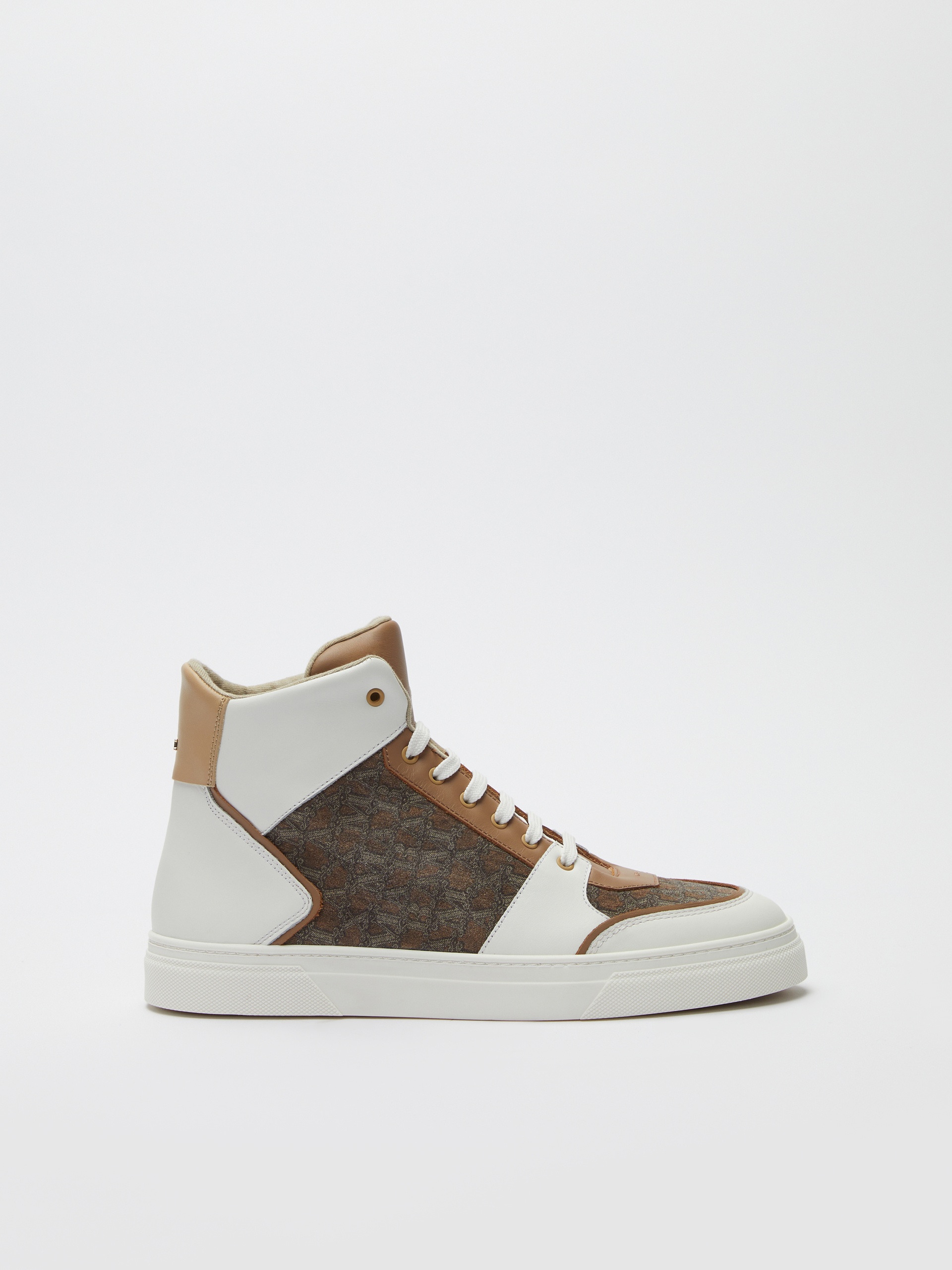 KATRINE Split-leather and leather sneakers - 1