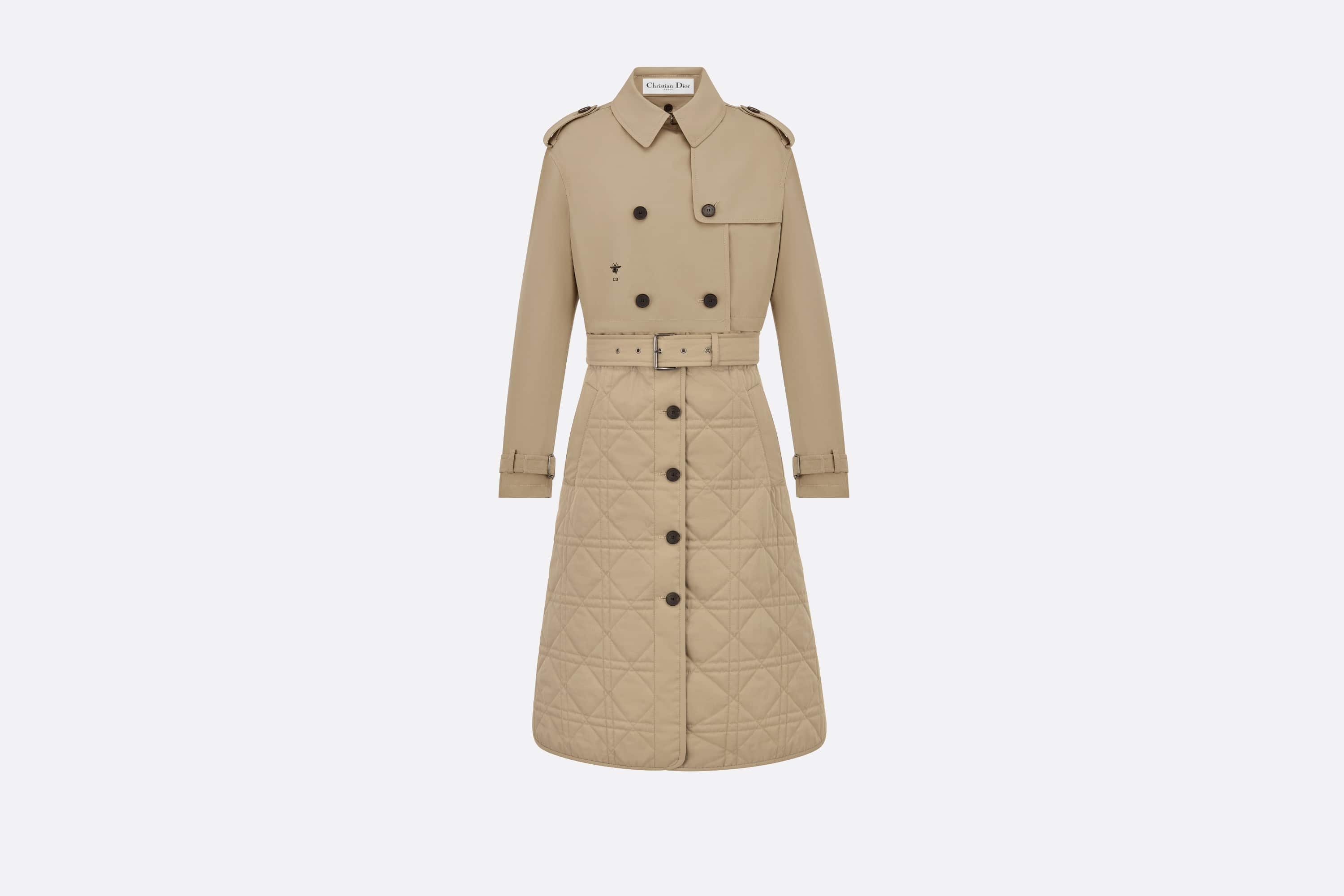 Christian Dior 3-in-1 Macrocannage Trench Coat