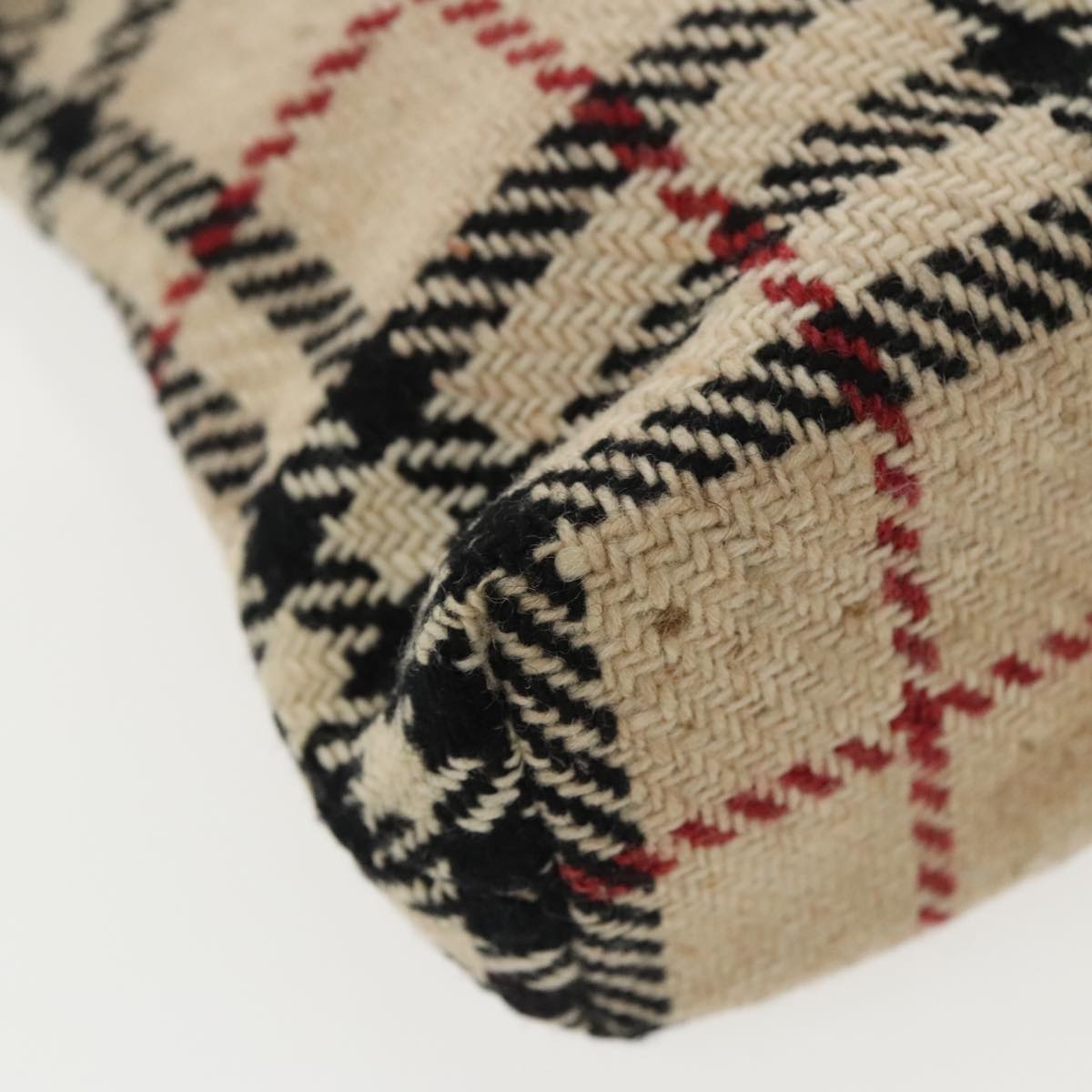Burberry Nova Check Hand Bag Canvas Beige - 14