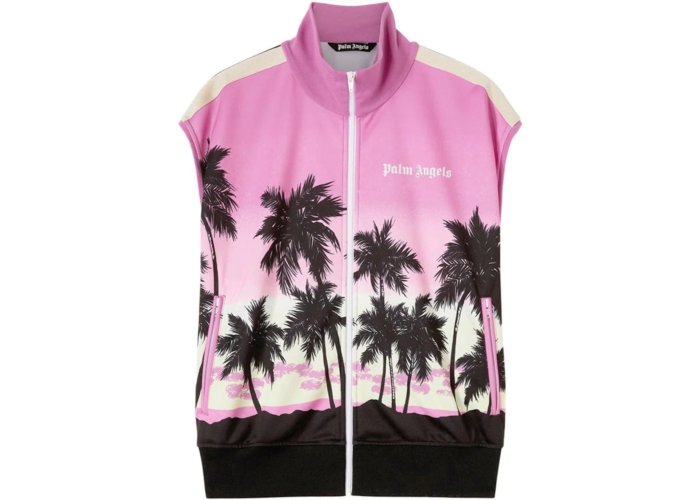 Palm Angels Sunset Track Vest Purple/Black - 1