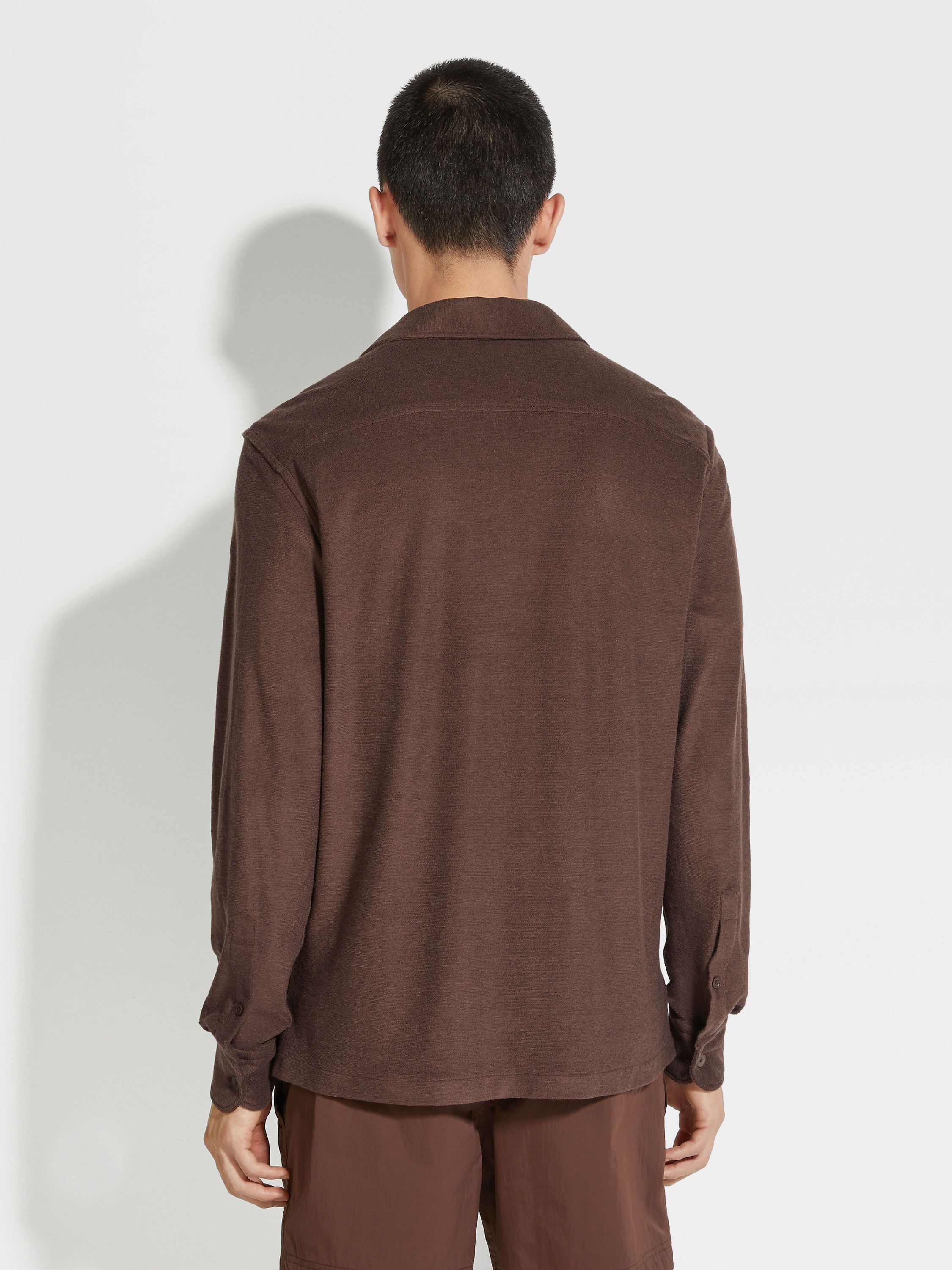 COTTON AND SILK SHIRT - 5