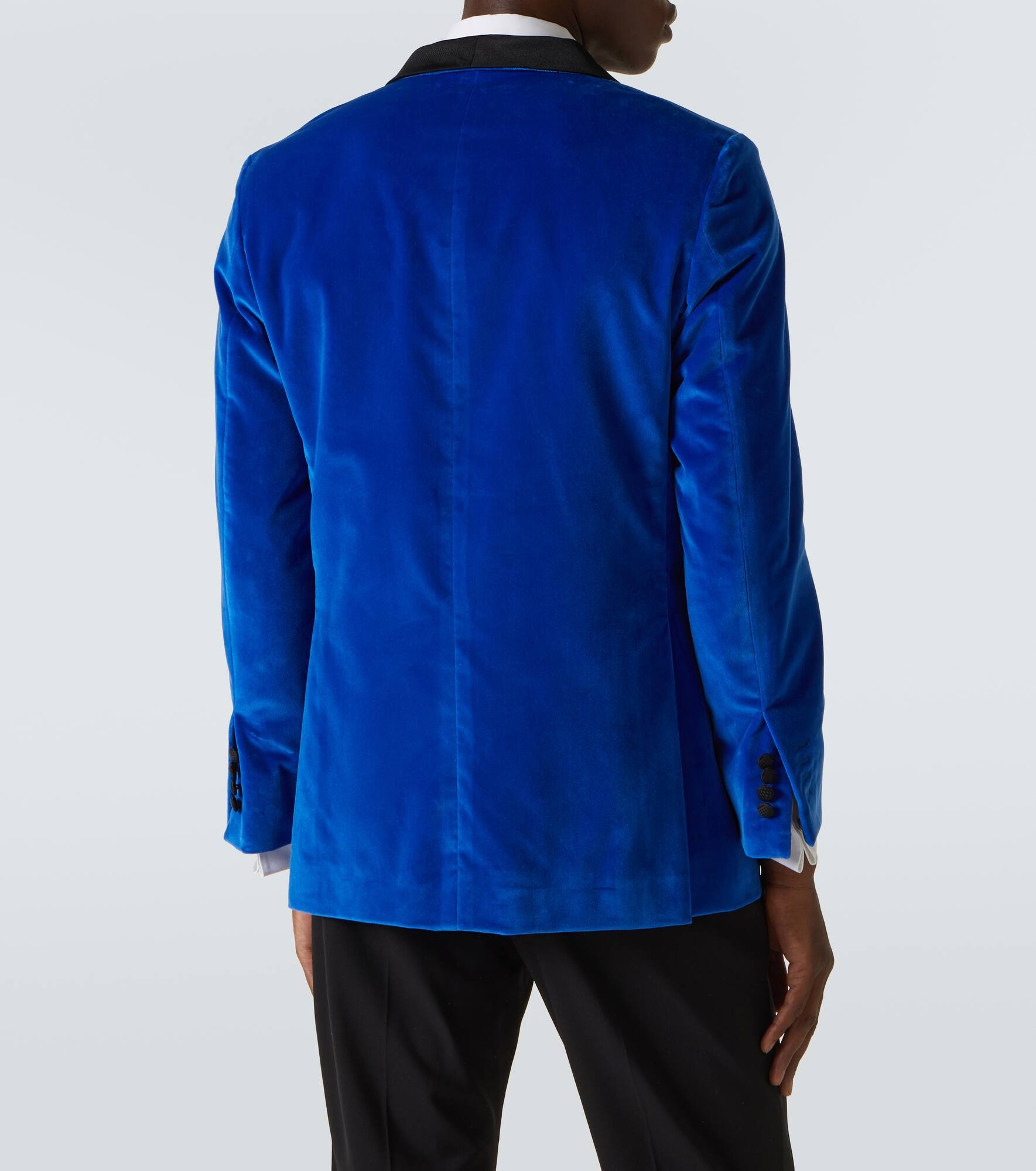 Cotton velvet blazer - 4