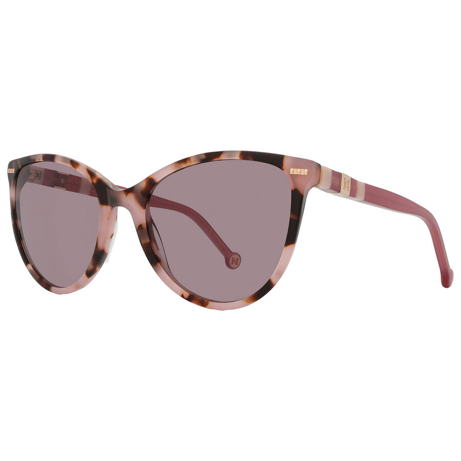 Carolina Herrera Brown Oval Ladies Sunglasses HER 0107/S 00T4/IR 57 - 3
