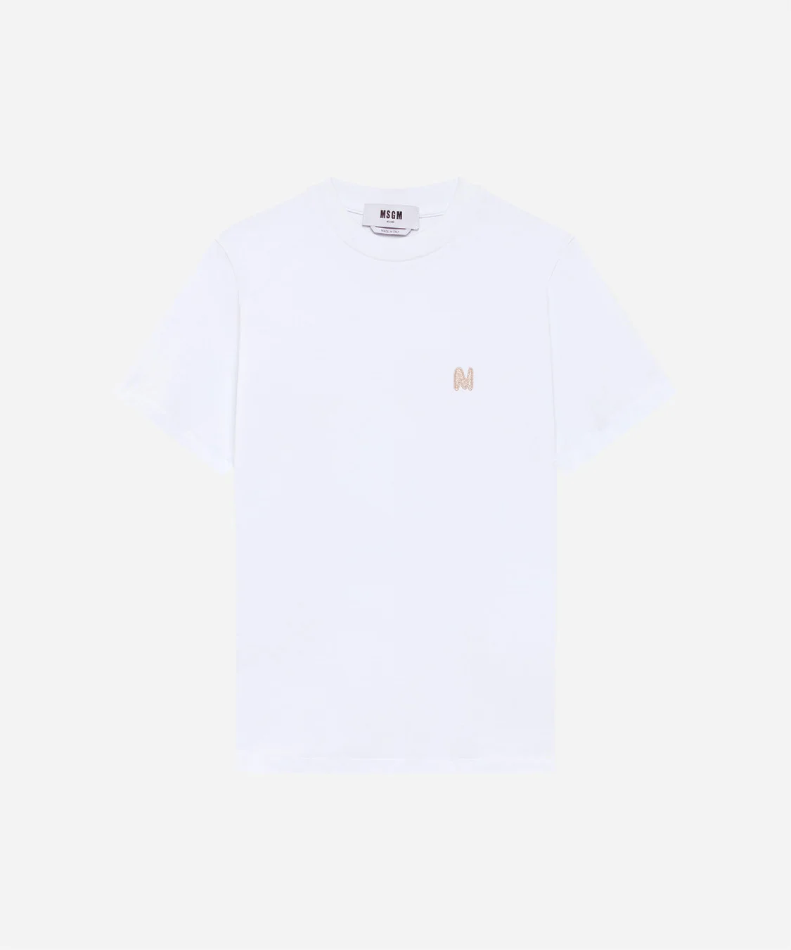 T-shirt with embroidered logo - 1