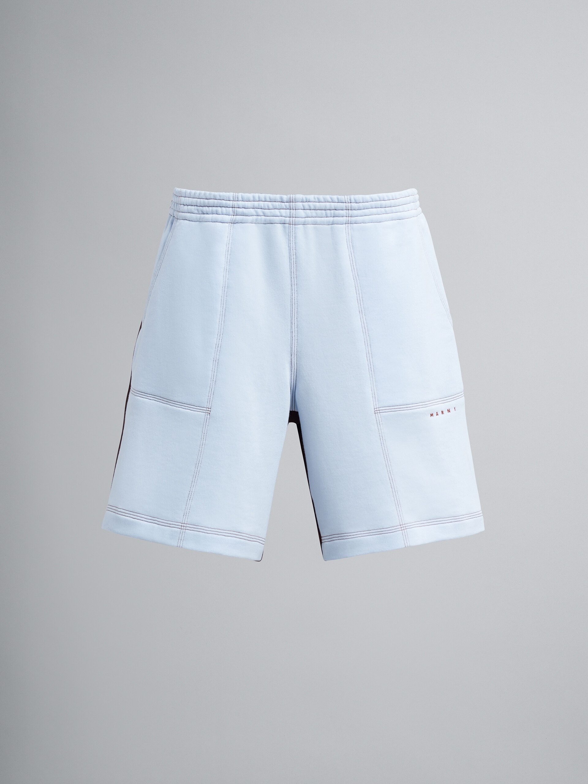 LIGHTWEIGHT JERSEY BERMUDA TROUSERS - 1