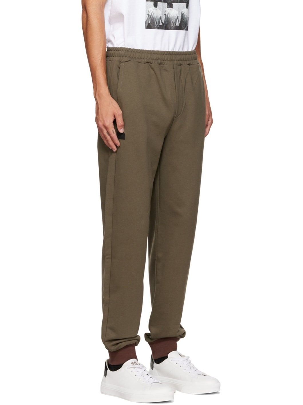 Khaki Combo Lounge Pants - 2