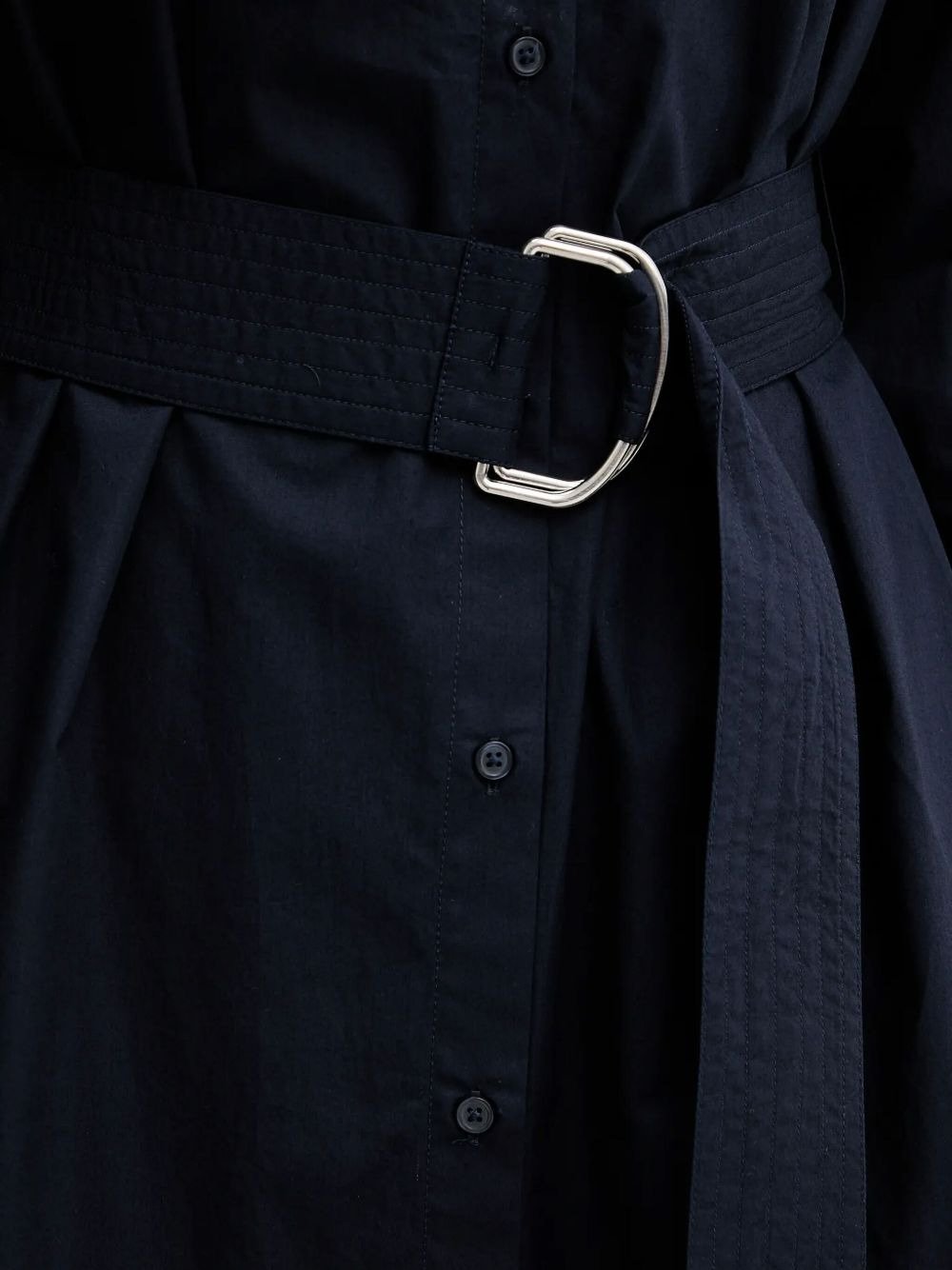 belted shirt dress - 5