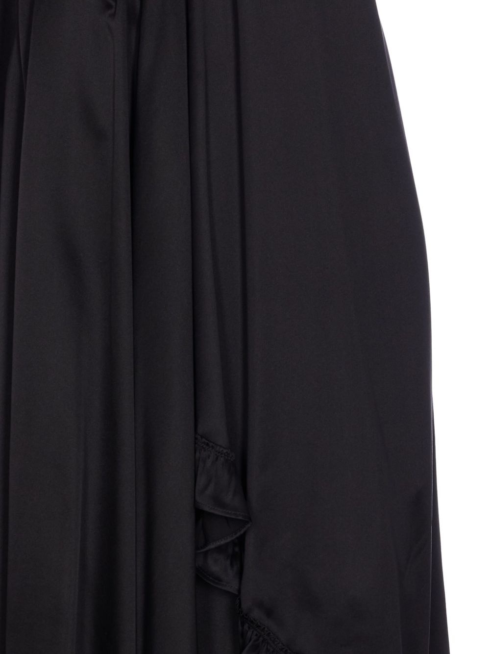 ruffled long-sleeves dress - 4