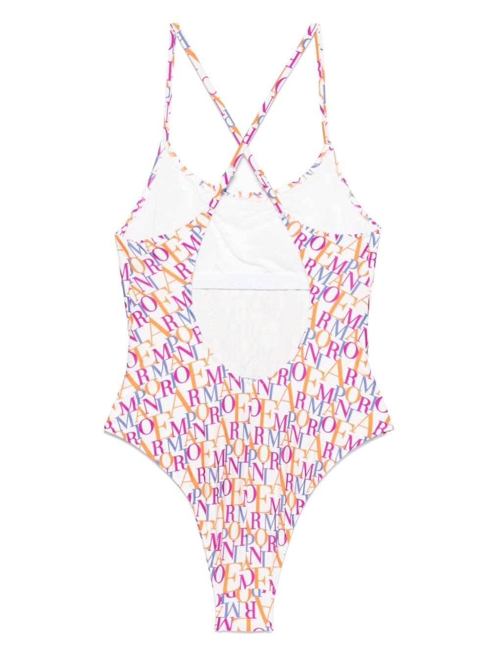 Allover logo swimsuit - 2