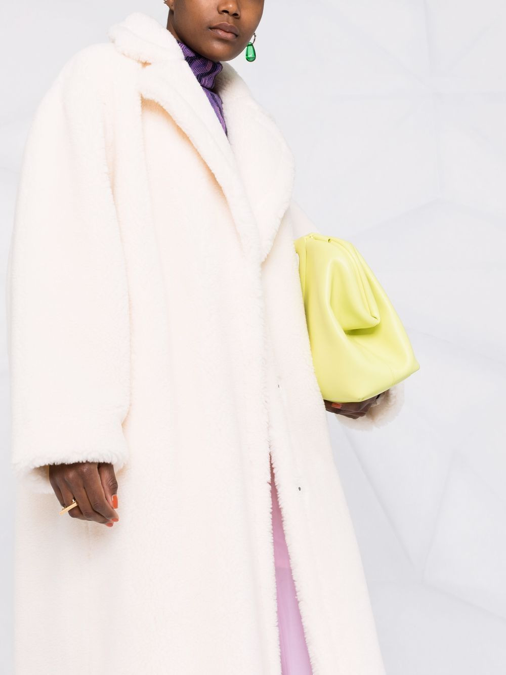 Maria faux-shearling coat - 3