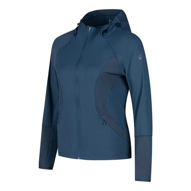 (WMNS) ASICS Yoga Jacket Asia Sizing 'French Blue' 2032D042-400 - 1