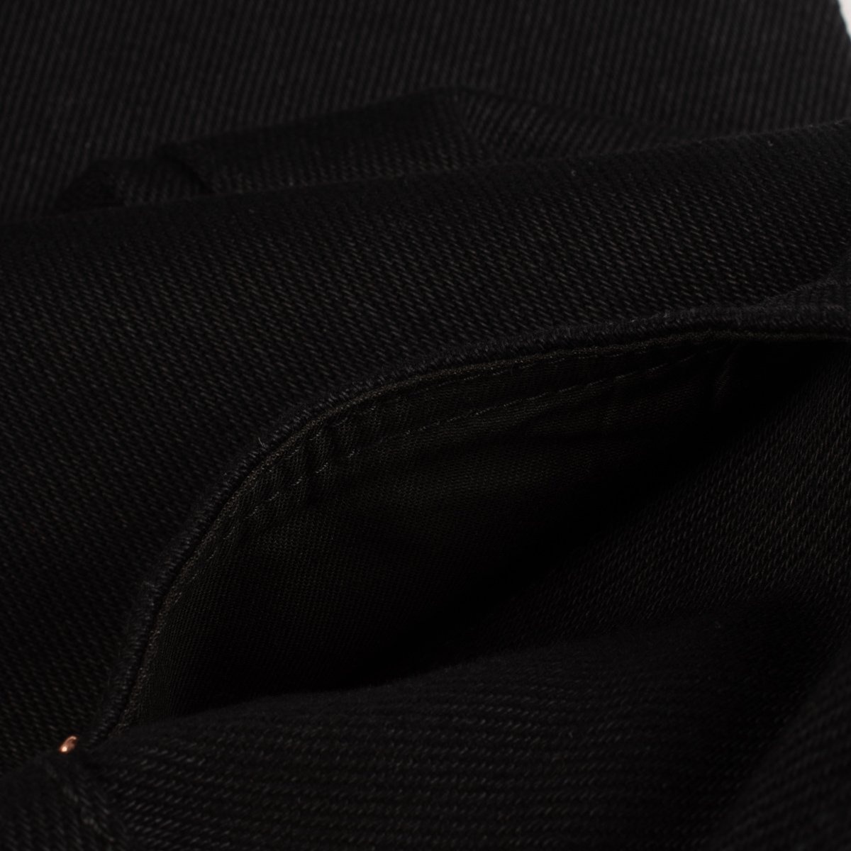 IGW-101B Ignition Works 20oz Denim Slim Fit Tapered Cut Jeans - Black - 13