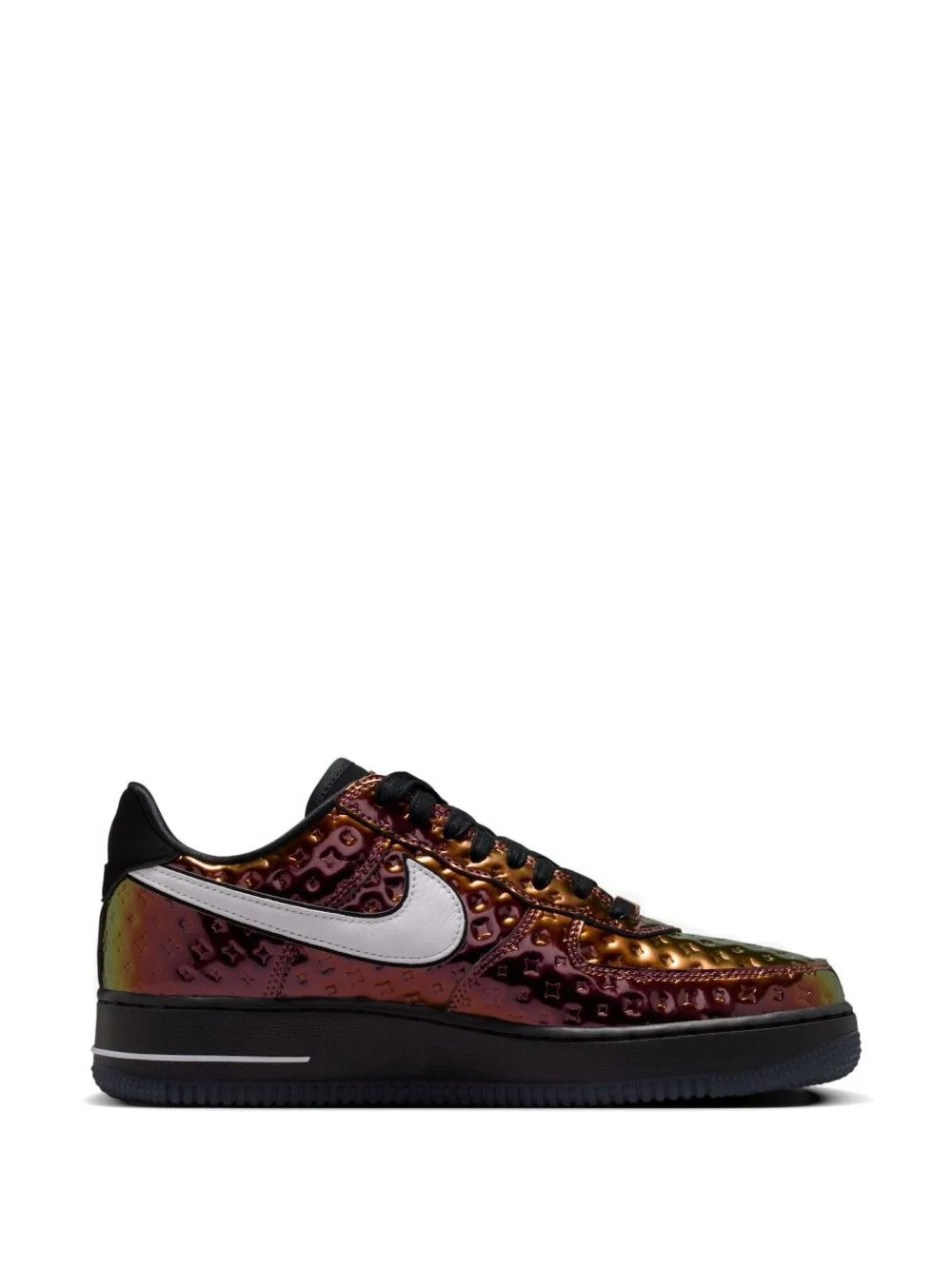 embossed low sneakers - 1