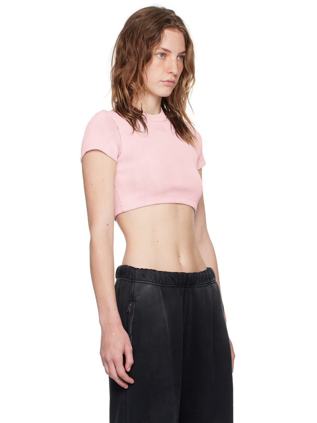 ALEXANDER WANG】DISTRESSED MUSCLE TEE S T By Alexander Wang