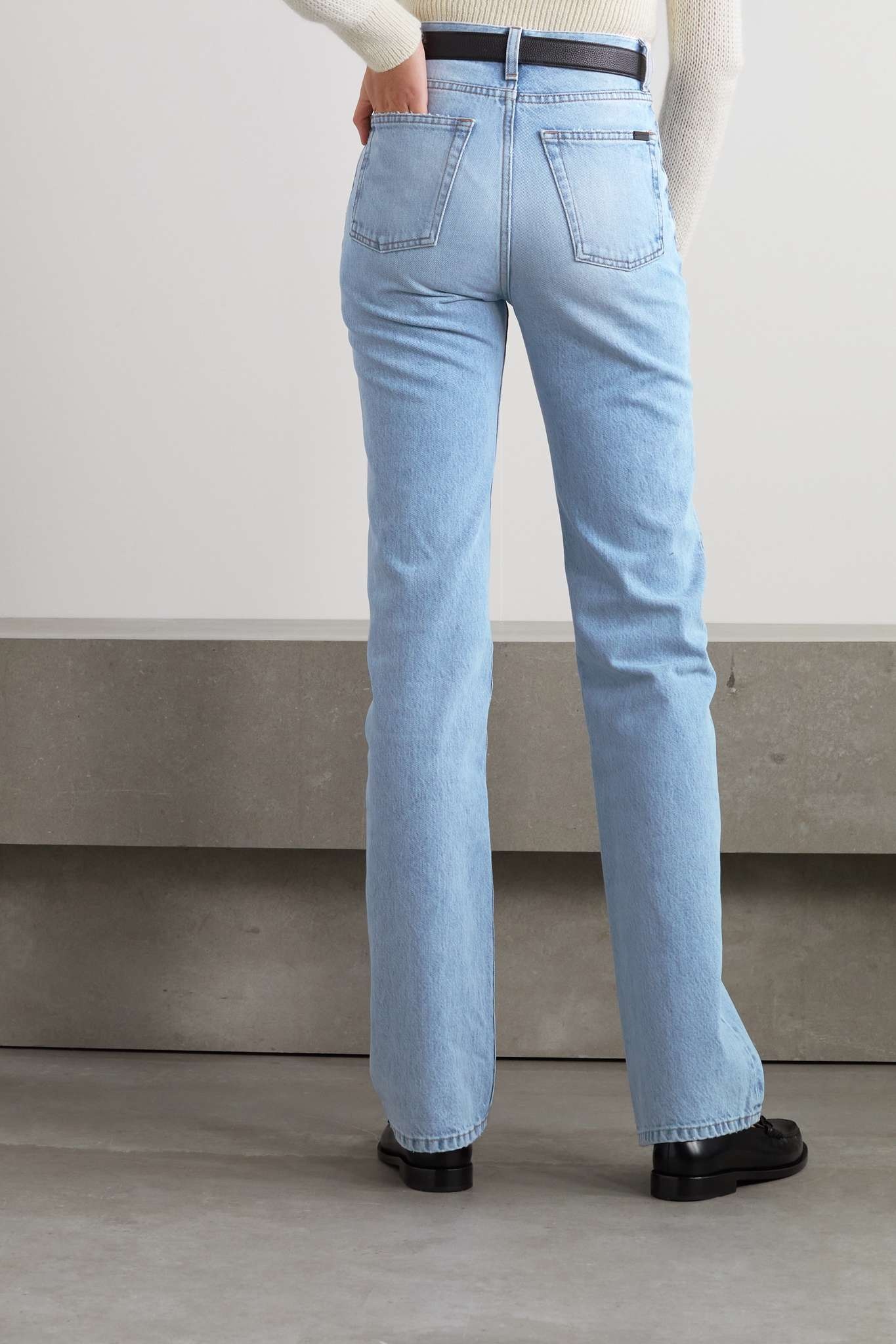 Janice high-rise straight-leg jeans - 4