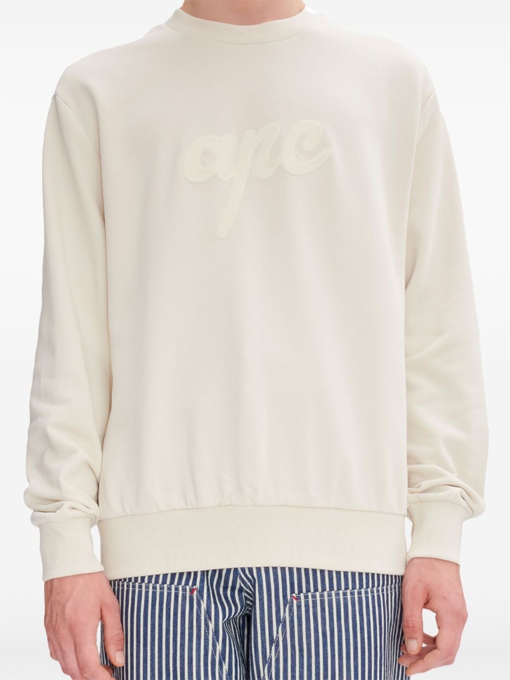 logo-print sweatshirt - 4