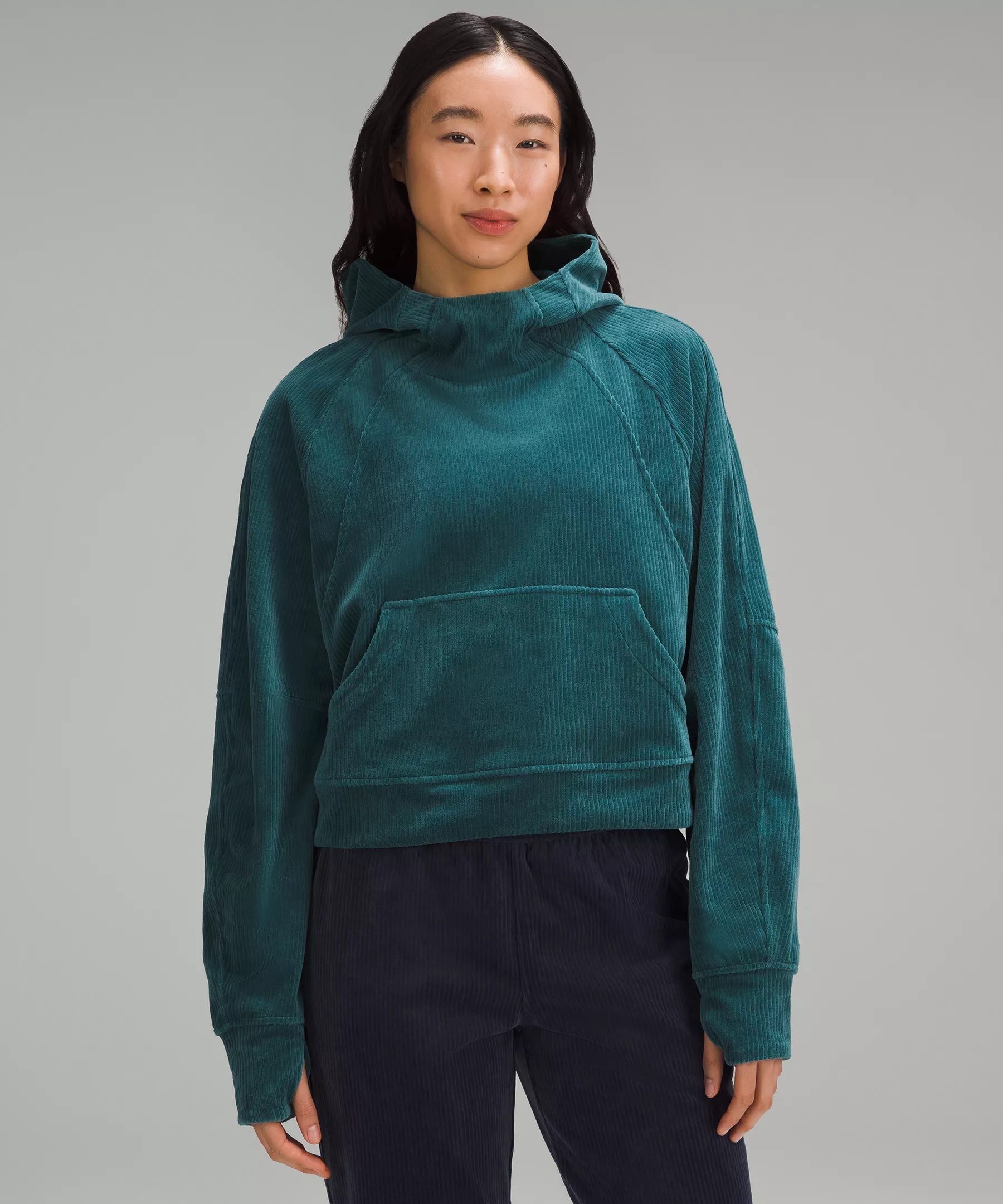 Scuba Oversized Hoodie *Velvet Cord - 1