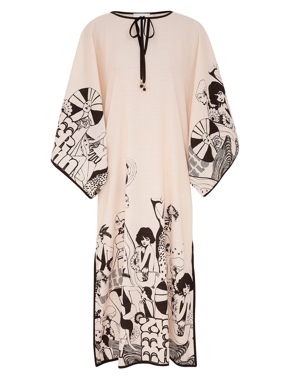【送料&関税込】Zimmermann Kaftan Dress ZIMMERMANN Maxine printed cotton-gauze kaftan | NET-A-PORTER