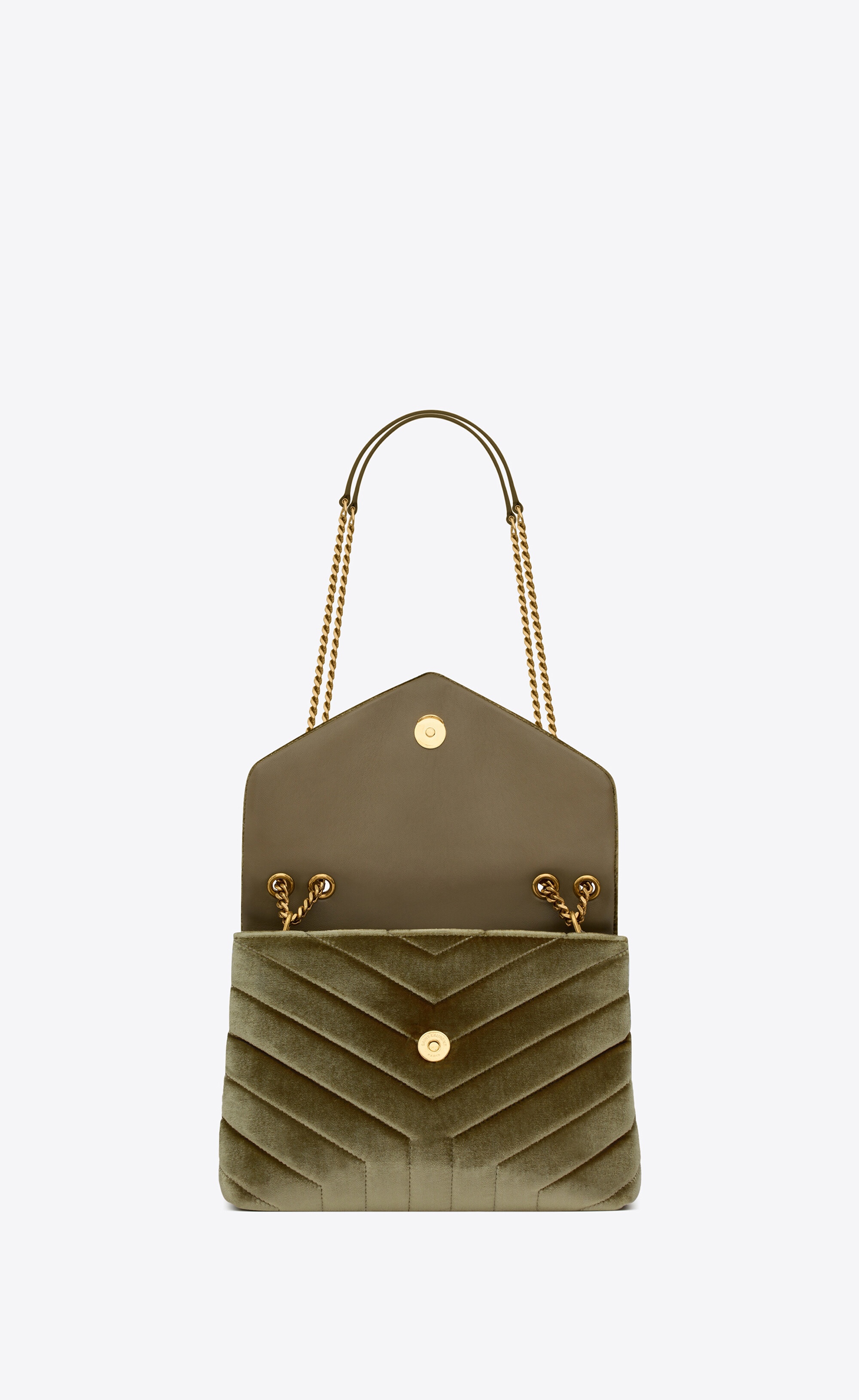 loulou small in quilted velvet - 5