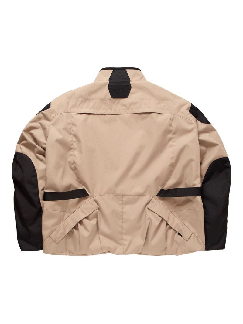 VETEMENTS logo biker jacket outlook