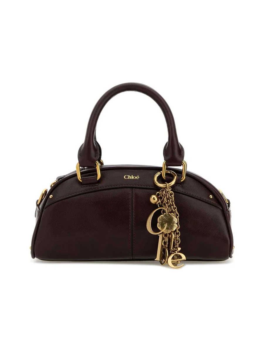 Small Chloé Bowling Bag in Soft Leather - 1
