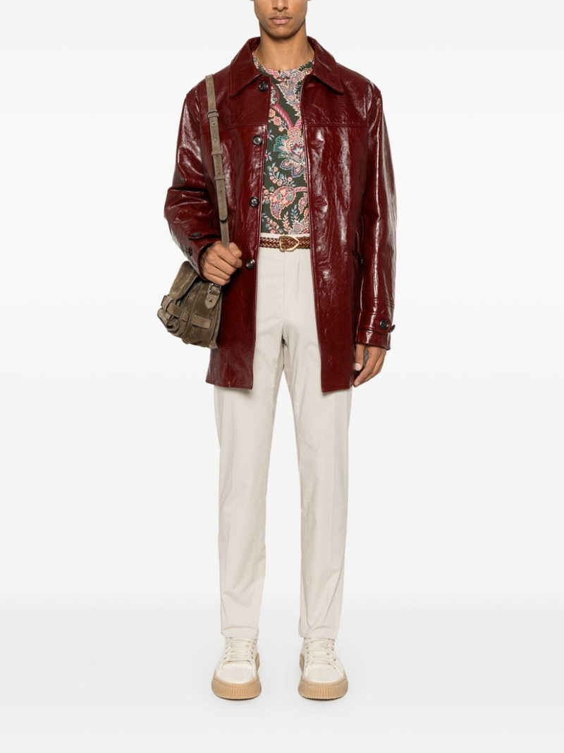 Etro poplin chinos outlook