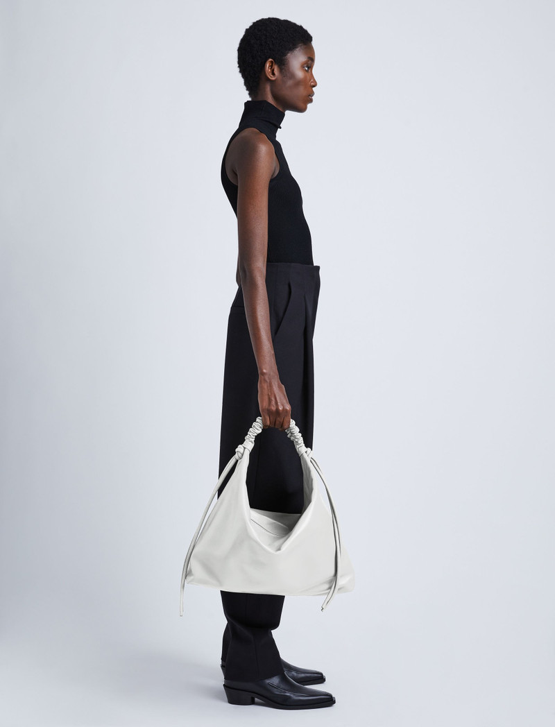 Large Drawstring Shoulder Bag 6