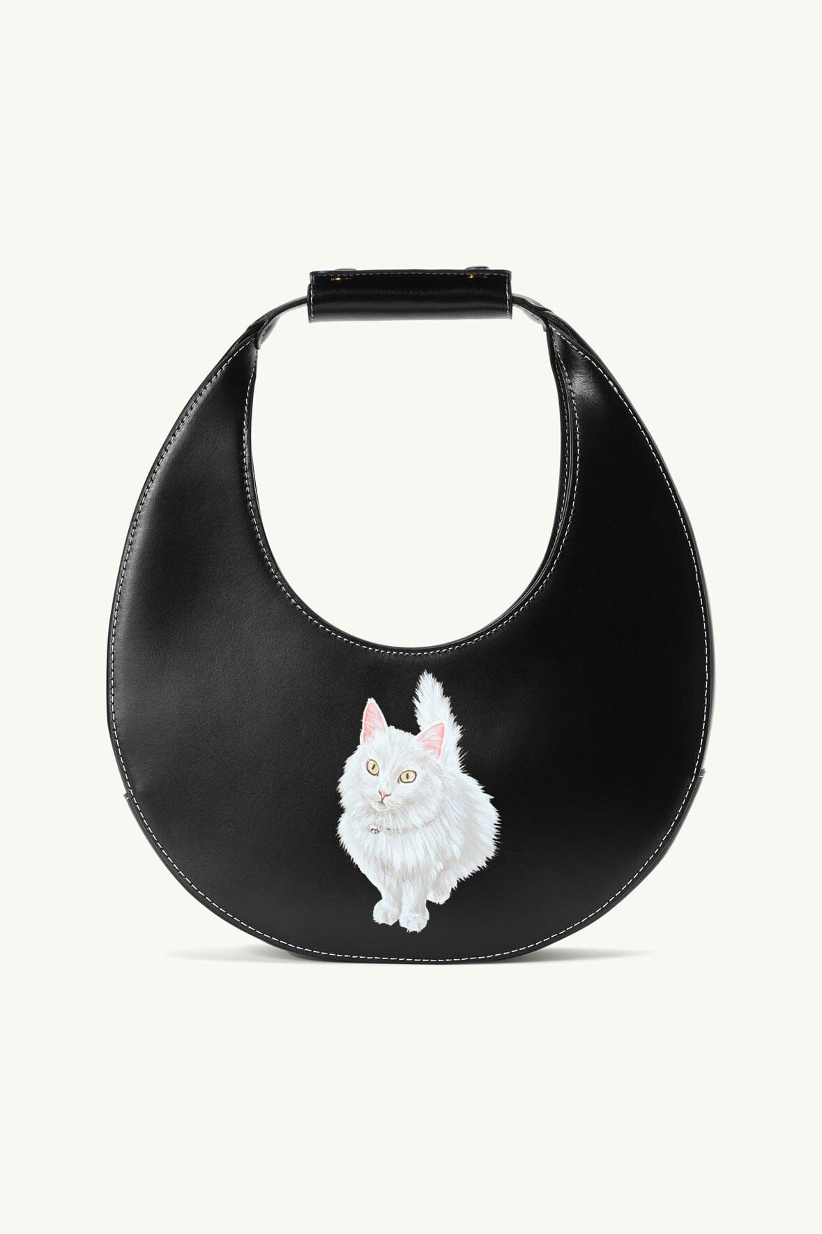 STAUD CUSTOM MOON BAG | BLACK - 1