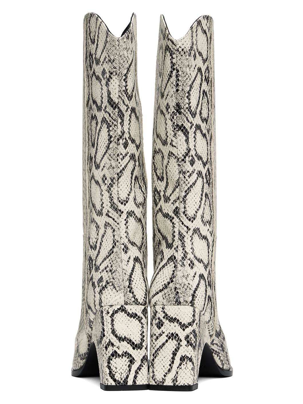 White Snake Bridge Cowboy Boots - 2